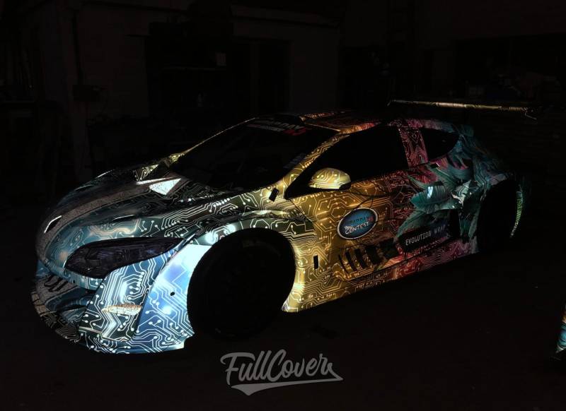 Mégane Trophy V6 aile droite