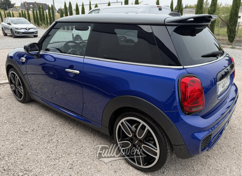 Pose de vitres teintées sur le 3/4 arrière de Mini Cooper S près de Saint-Pryvé-Saint-Mesmin