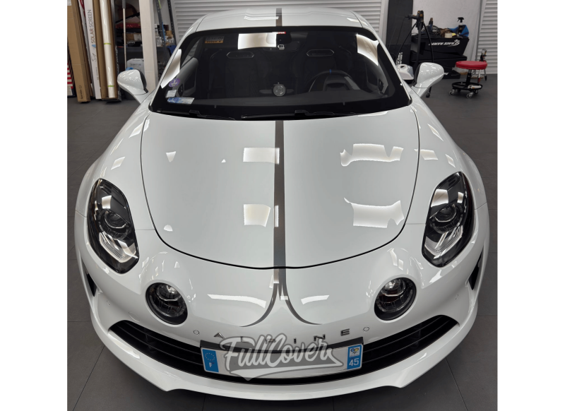 Personnalisation Alpine avec film 3M Gloss Flip Psychedelic près de Saint-Pryvé-Saint-Mesmin