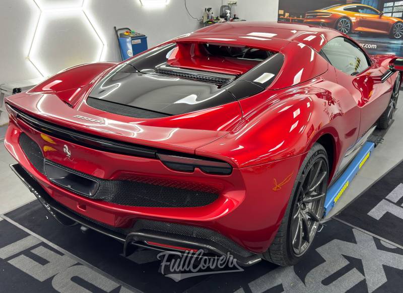 Ferrari 296 GTS face arrière
