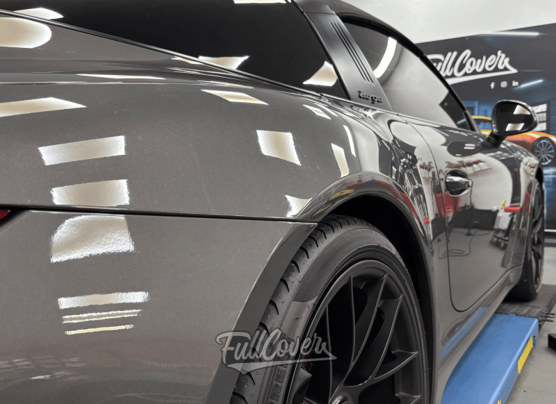 Protection et teinte des vitrages : PPF teinté sur Porsche Targa dans le Loiret