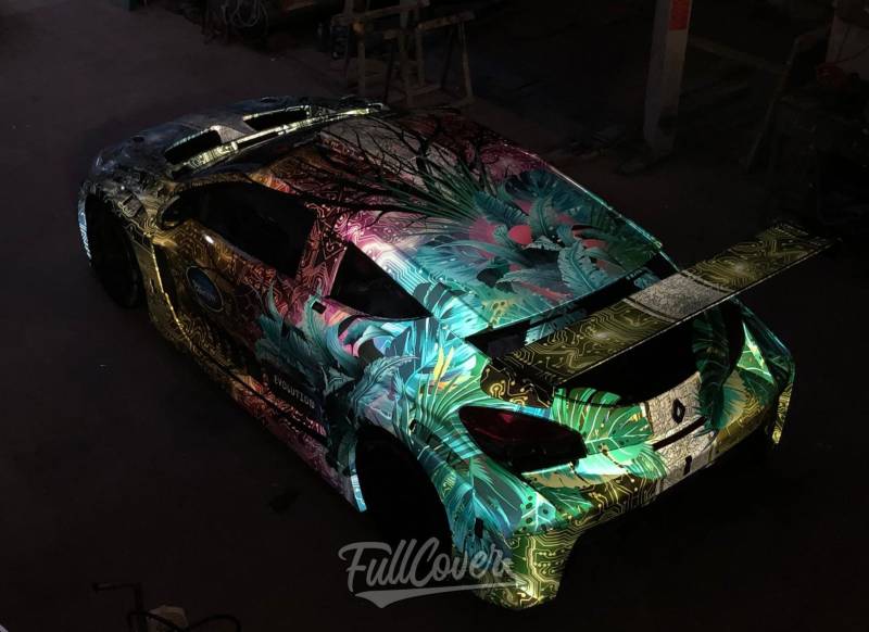 Mégane Trophy V6 aile droite