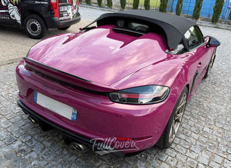 arrière porsche 718 spyder RS