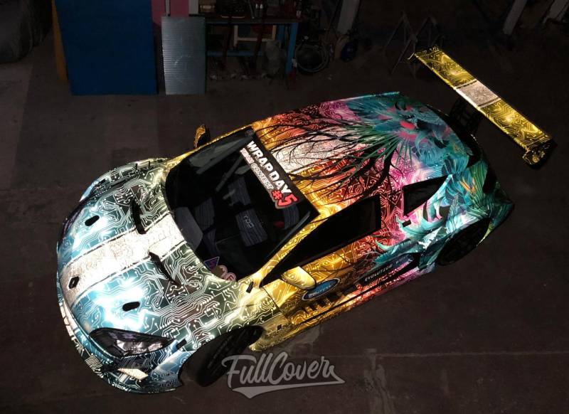 Mégane Trophy V6 vue du haut droit