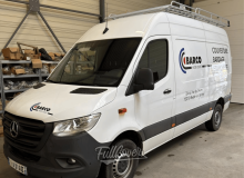 Notre zone d'activité pour ce service Marquage publicitaire partiel ou intégral pour visibilité maximale sur véhicules professionnels